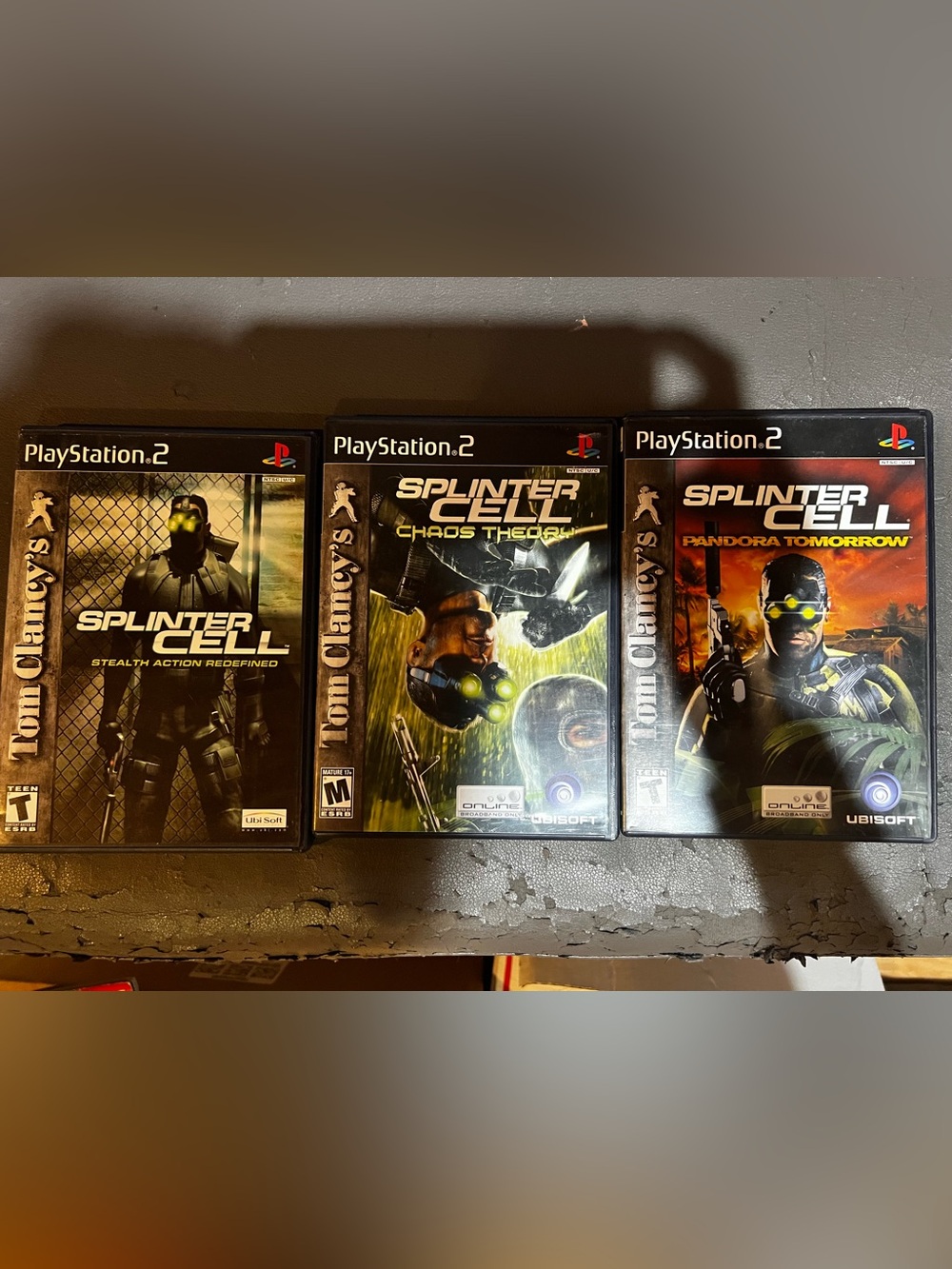 Tom Clancy's 1, 2 & 3 (PlayStation 2) - Black
